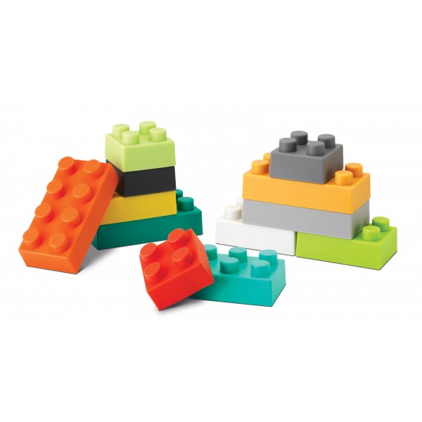 Infantino Εκπαιδευτικό παιχνίδι Super soft 1st building blocks