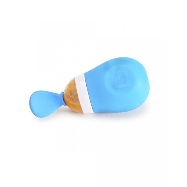 Munchkin κουτάλι ροής Squeeze presse blue