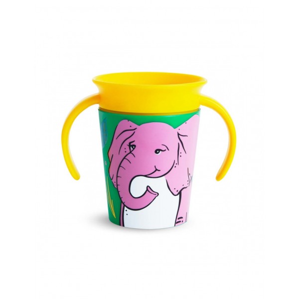 Munchkin ποτήρι Miracle trainer cup 177ml Elephant